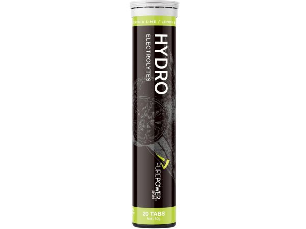 PurePower Electrolyte Tabs, Lemon/Lime