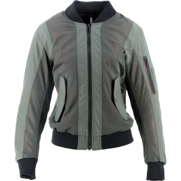 Helstons - Blouson femme Elisa Air Tissu Mesh Kaki