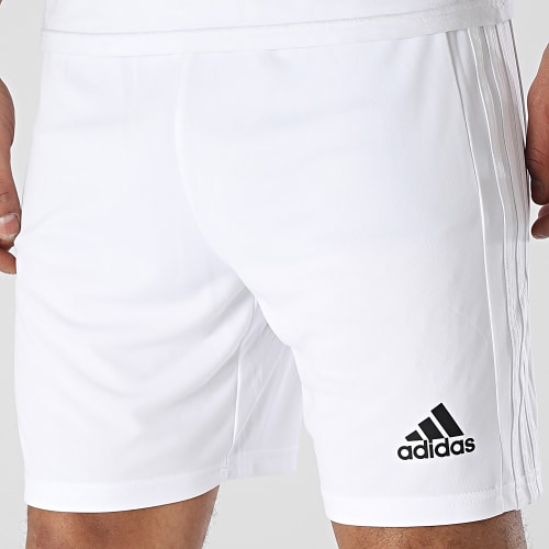 Short Jogging A Bandes Squad 21 GN5774 Blanc