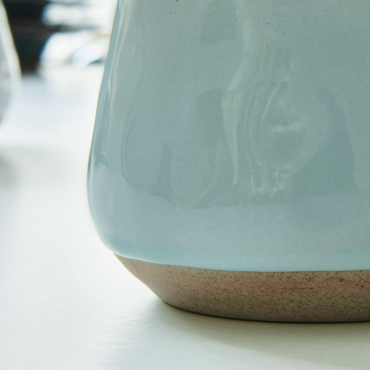 Zuckerdose und Milchkännchen Biarré türkis