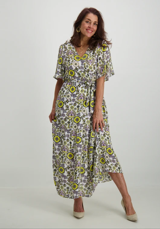 Tramontana Jurk all-over print C01-12-501