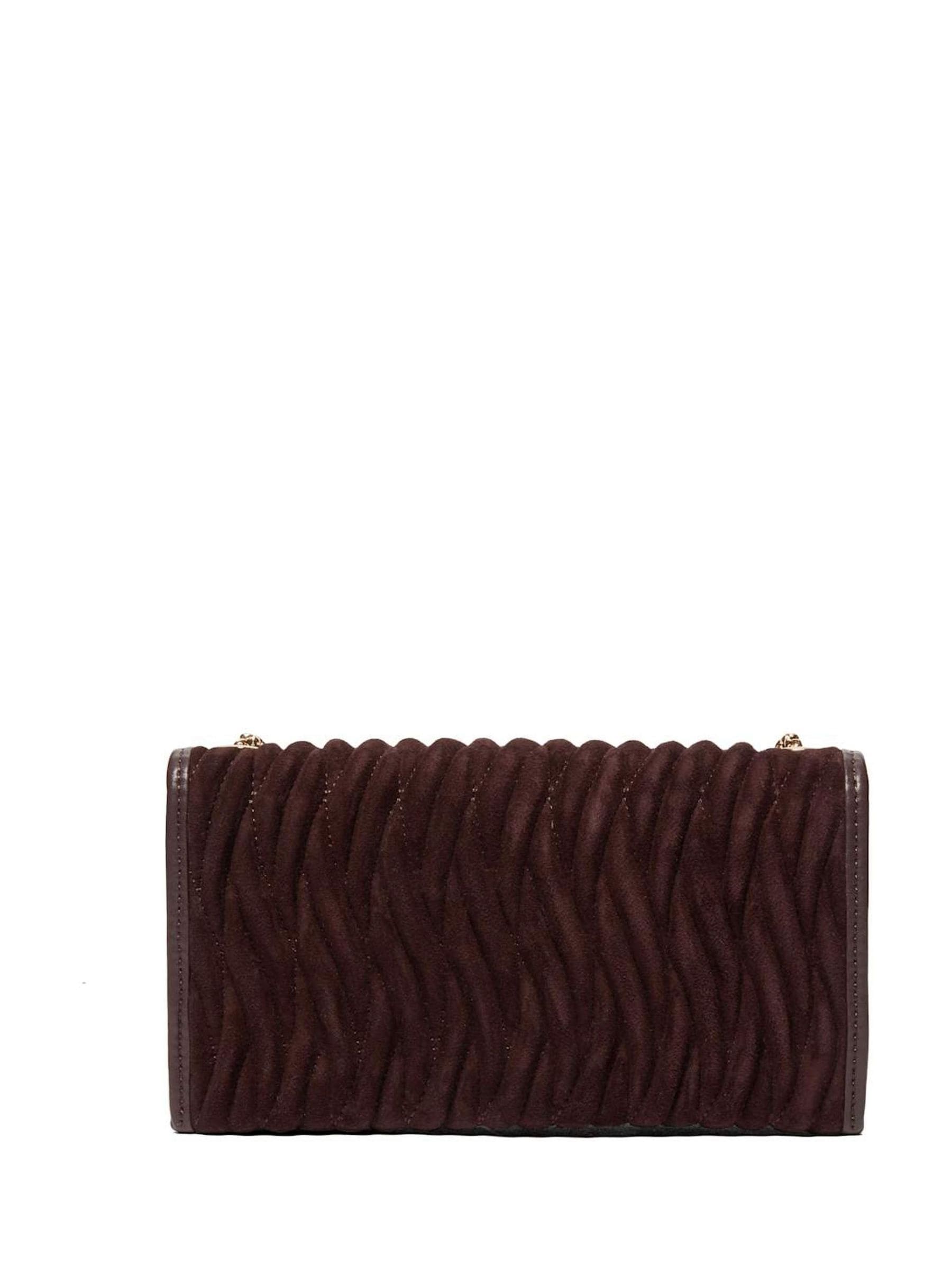 Dune London Strong - Leren crossbody-telefoontas met bug