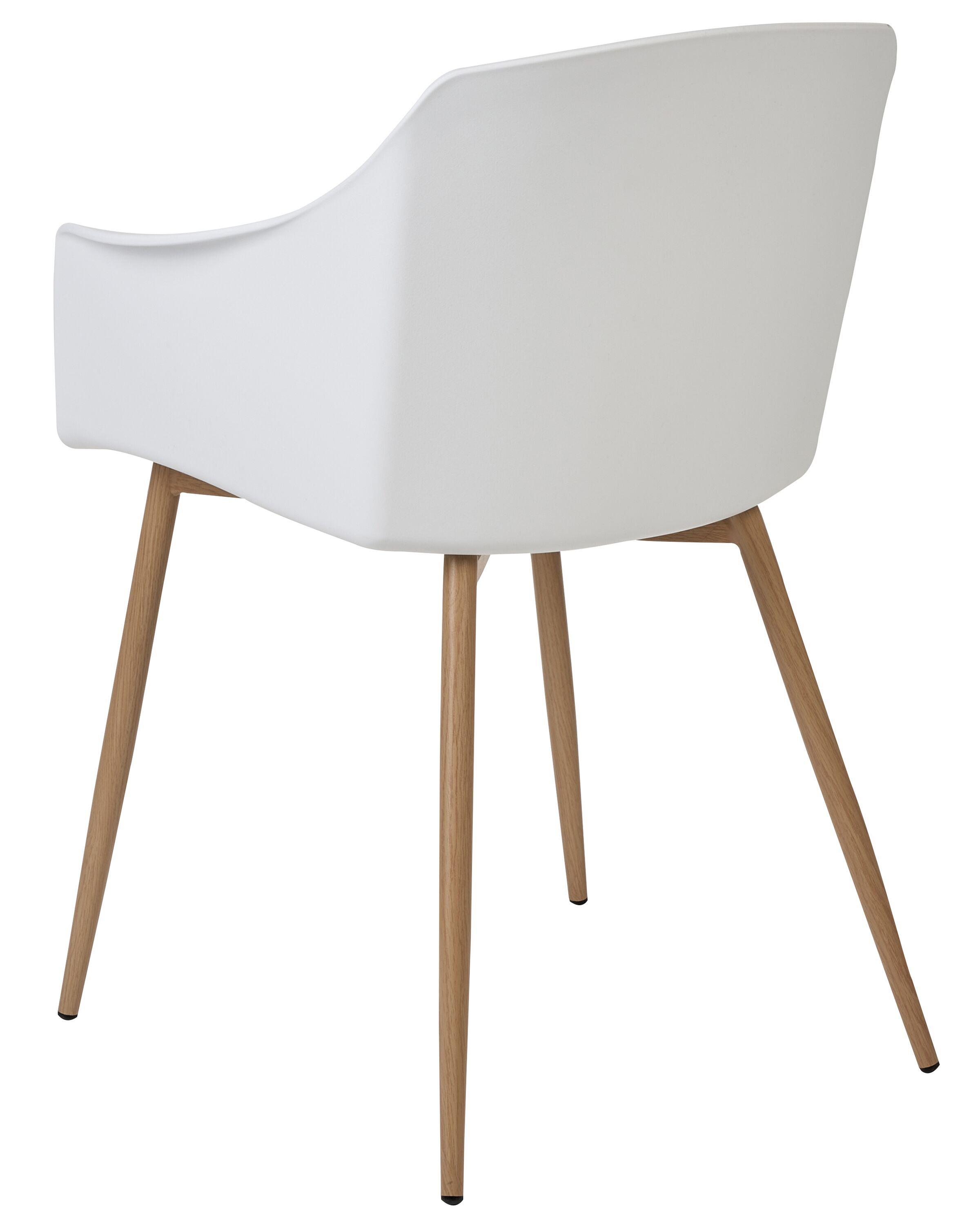 Set van 2 eetkamerstoelen FONDA II Wit