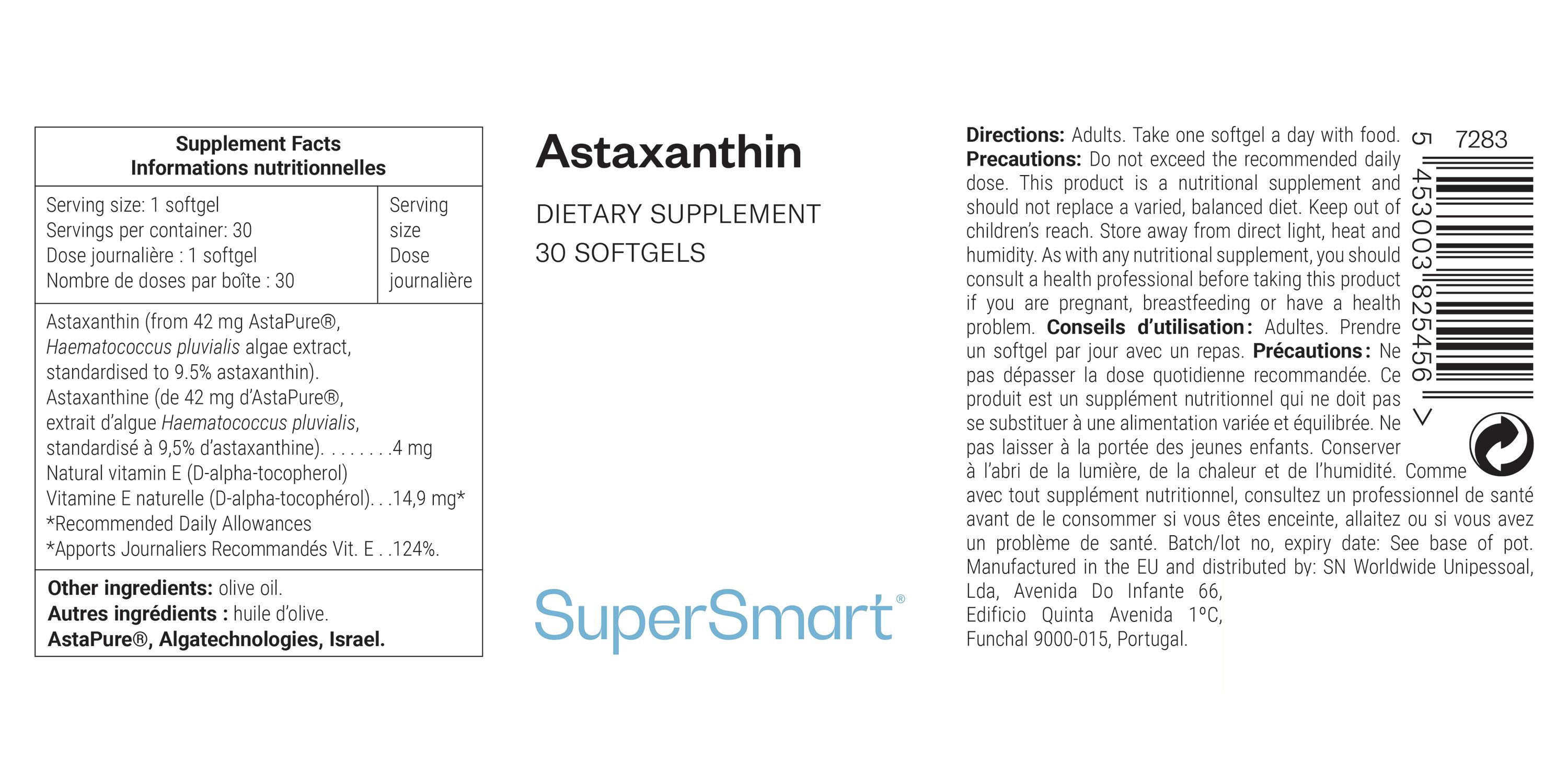 Astaxanthin - SuperSmart