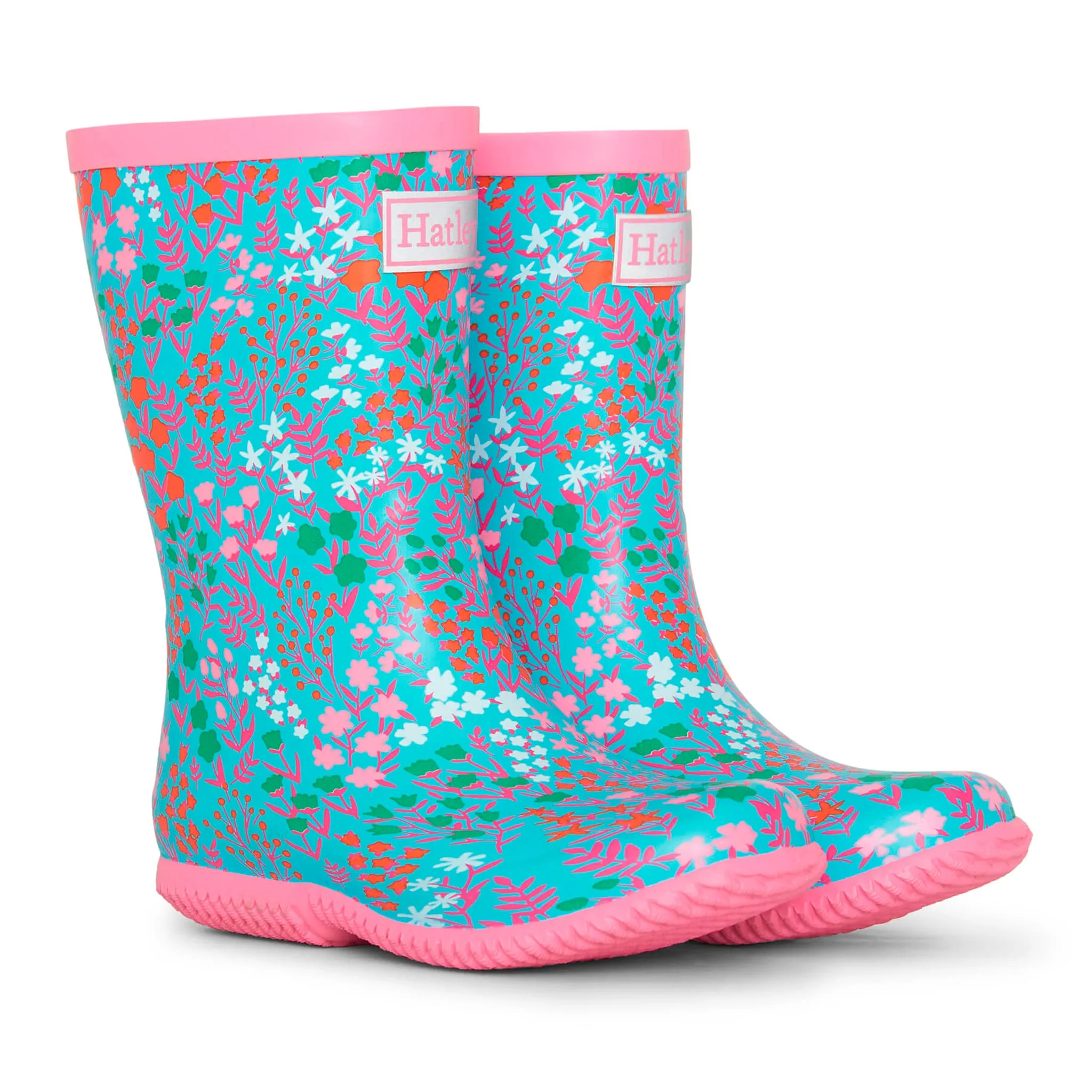 Hatley Botte de Pluie Pliable Florale Pointures 6-2