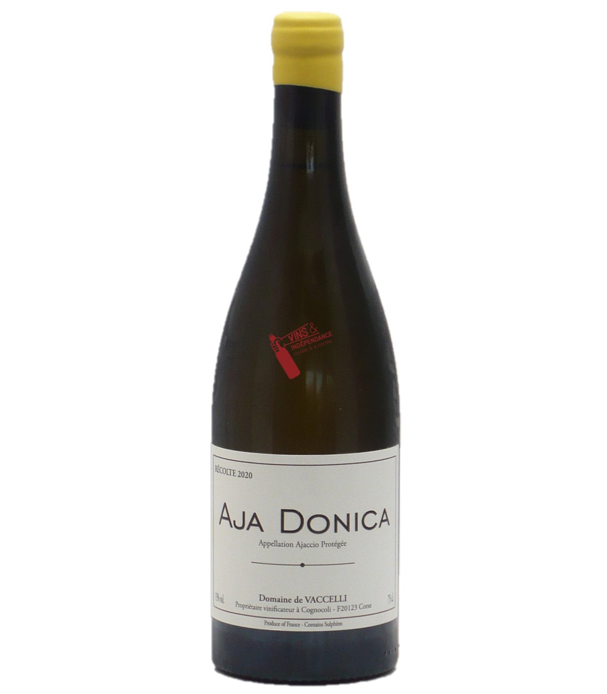 Domaine de Vaccelli AOP Ajaccio Aja Donica Blanc 2020