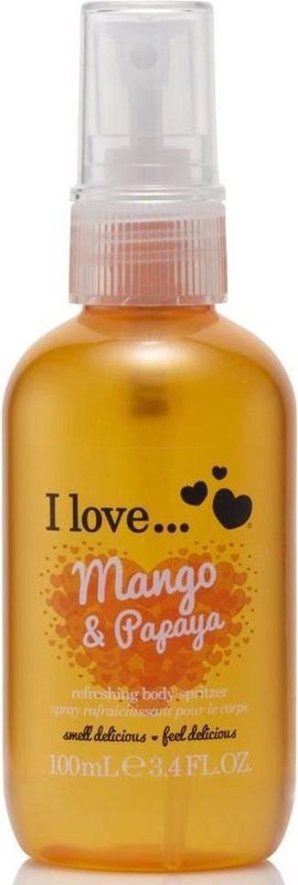 I Love... - Refreshing Body Spritzer - Mango & Papaya - 100 ml