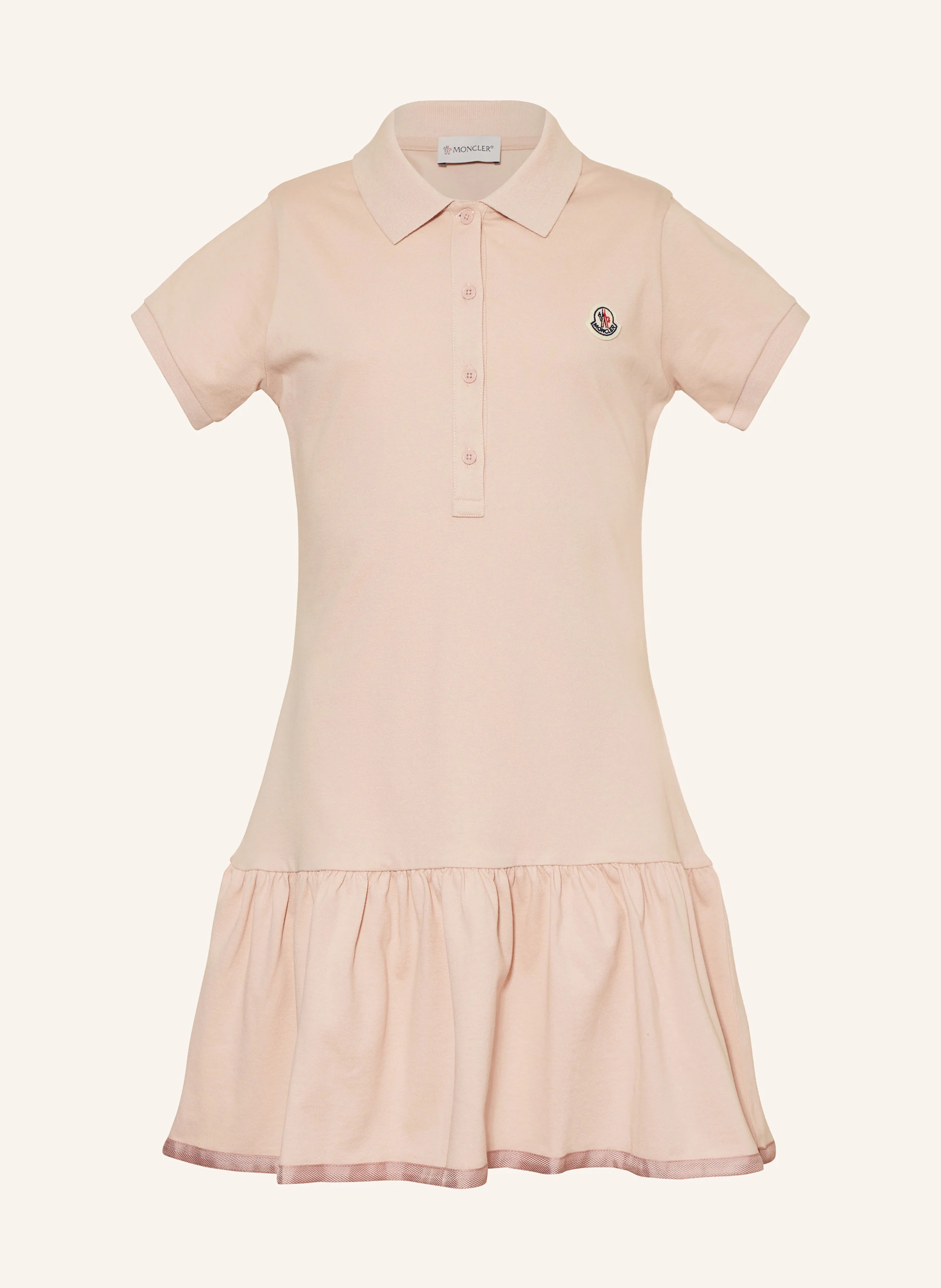 MONCLER enfant Piqué-Polokleid