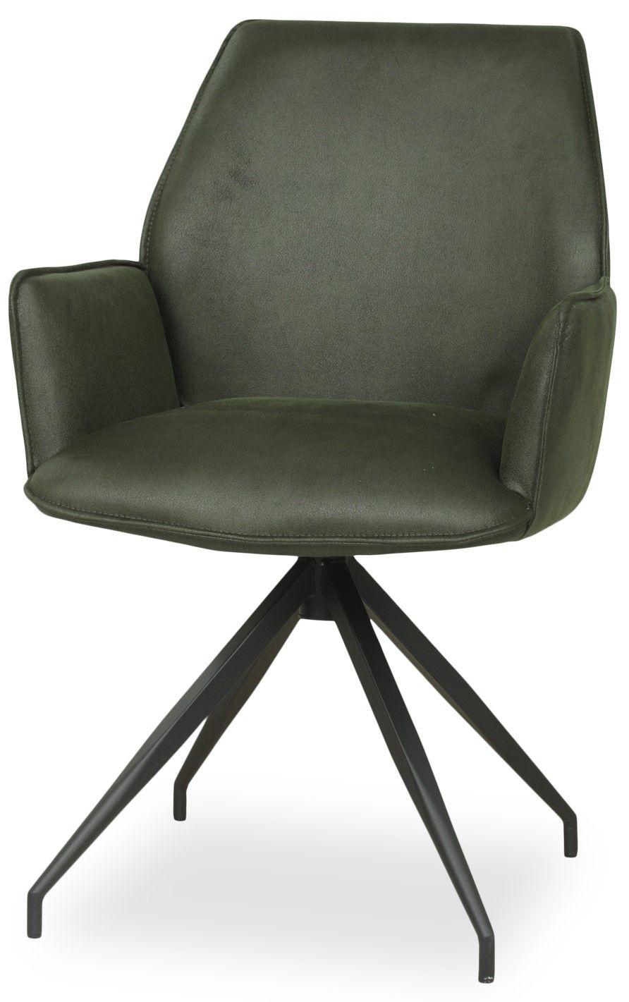 Eetkamerstoel - microvezel army Jaidy B57 x D50 x H90 cm