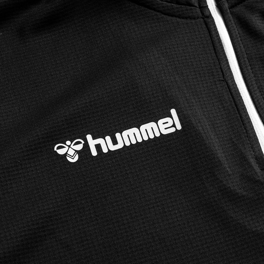 Hummel Maillot d'Entraînement Authentic 1/2 Zip - Noir/Blanc