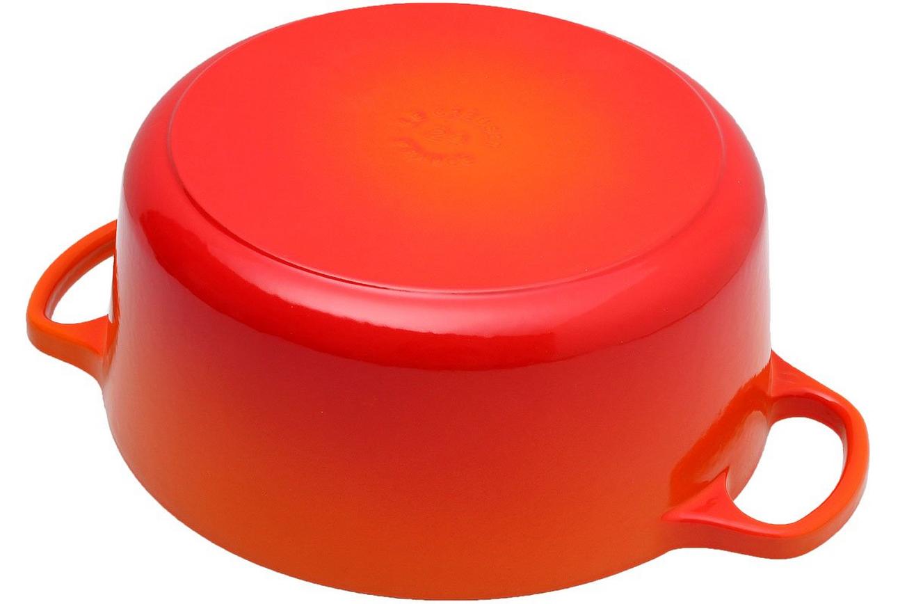 Le Creuset braadpan - cocotte 24cm, 4,2L oranje