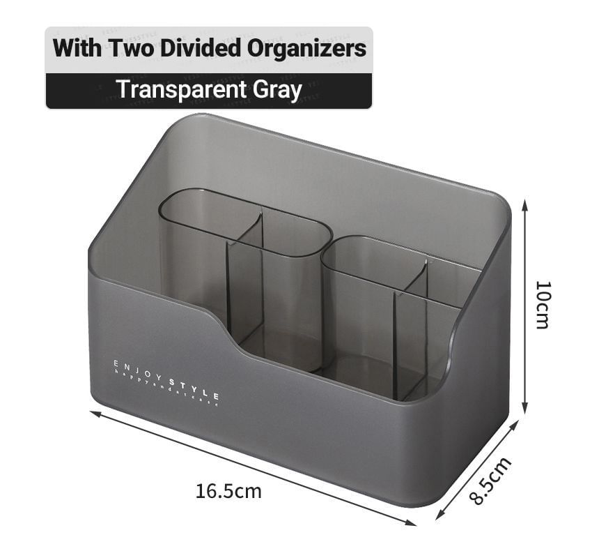 Yulu - Transparante plastic bureau-organizer (verschillende designs)
