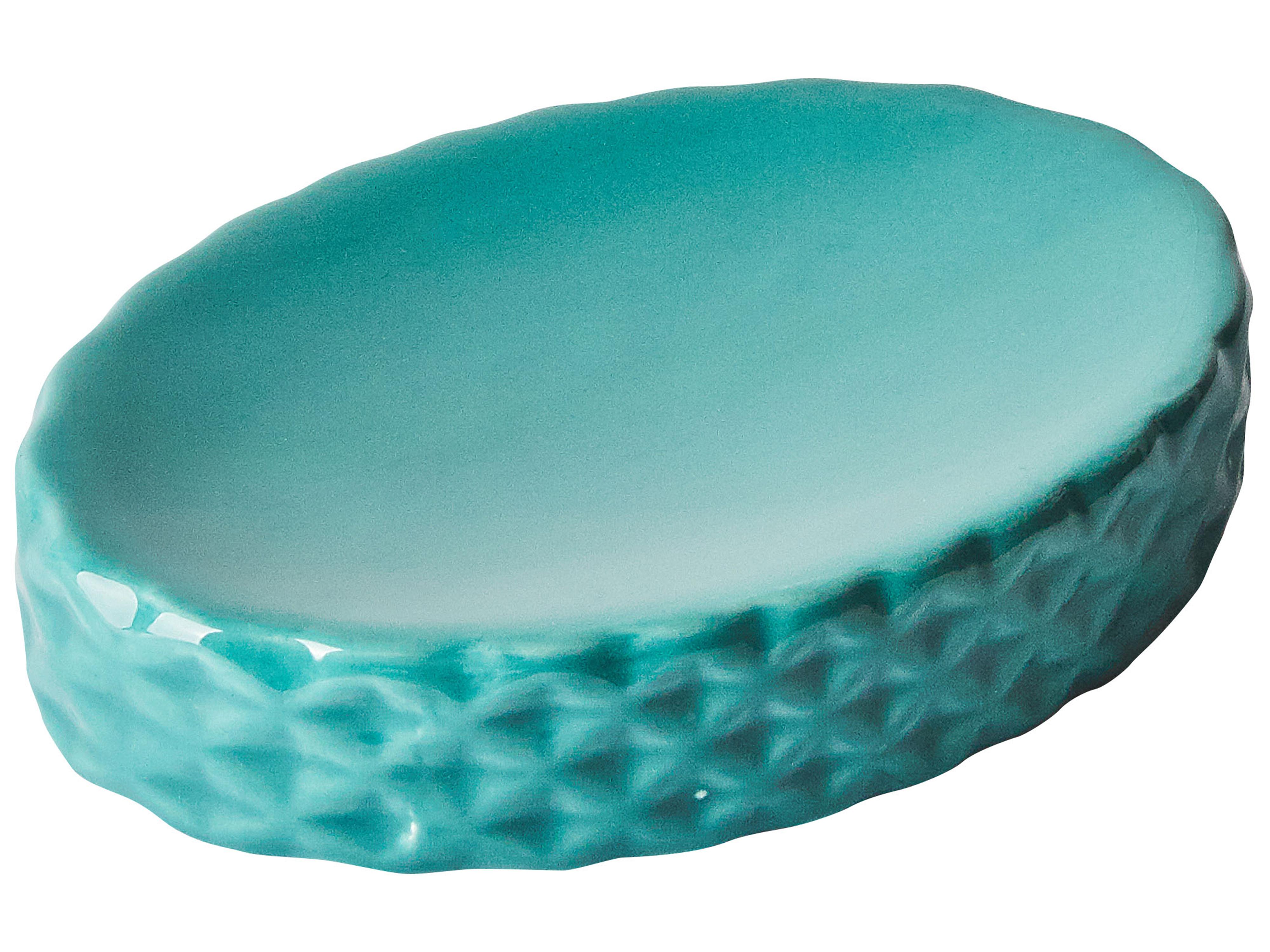 4-delige badkameraccessoireset GUATIRE Keramiek Turquoise