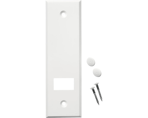 Standaard afdekplaat Schellenberg 53202, 13,5 cm, wit