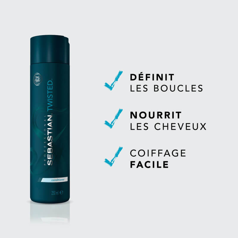 Conditionneur cheveux bouclés Twisted Elastic Detangler Sebastian 250ML
