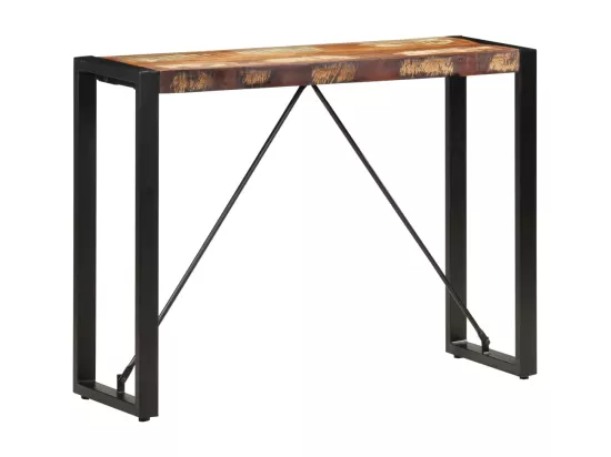 Table console 110x35x76 cm Bois de récupération massif