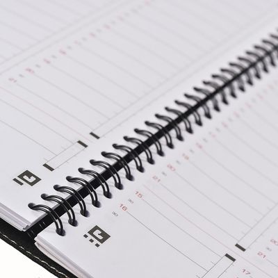 Agenda organiseur spiralé Oxford Voyage - 1 semaine sur 2 pages - 15 x 21 cm - disponible dans différentes couleurs - Hamelin