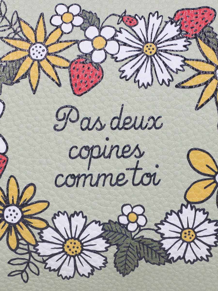 Trousse de toilette DerriÀre la porte Paix Pas 2 Copines Comme Toi