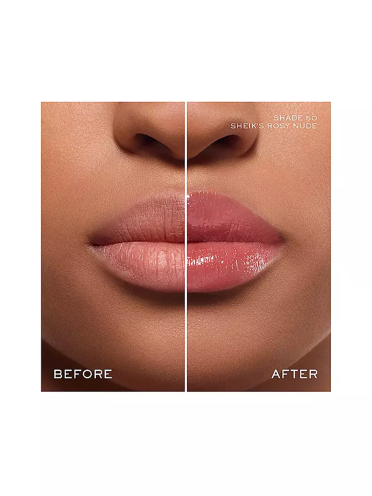 LANCÔME Lip Idôle Squalane-12 Butterglow Glowy Color Balm (50 Sheik's rosy nude) rosa