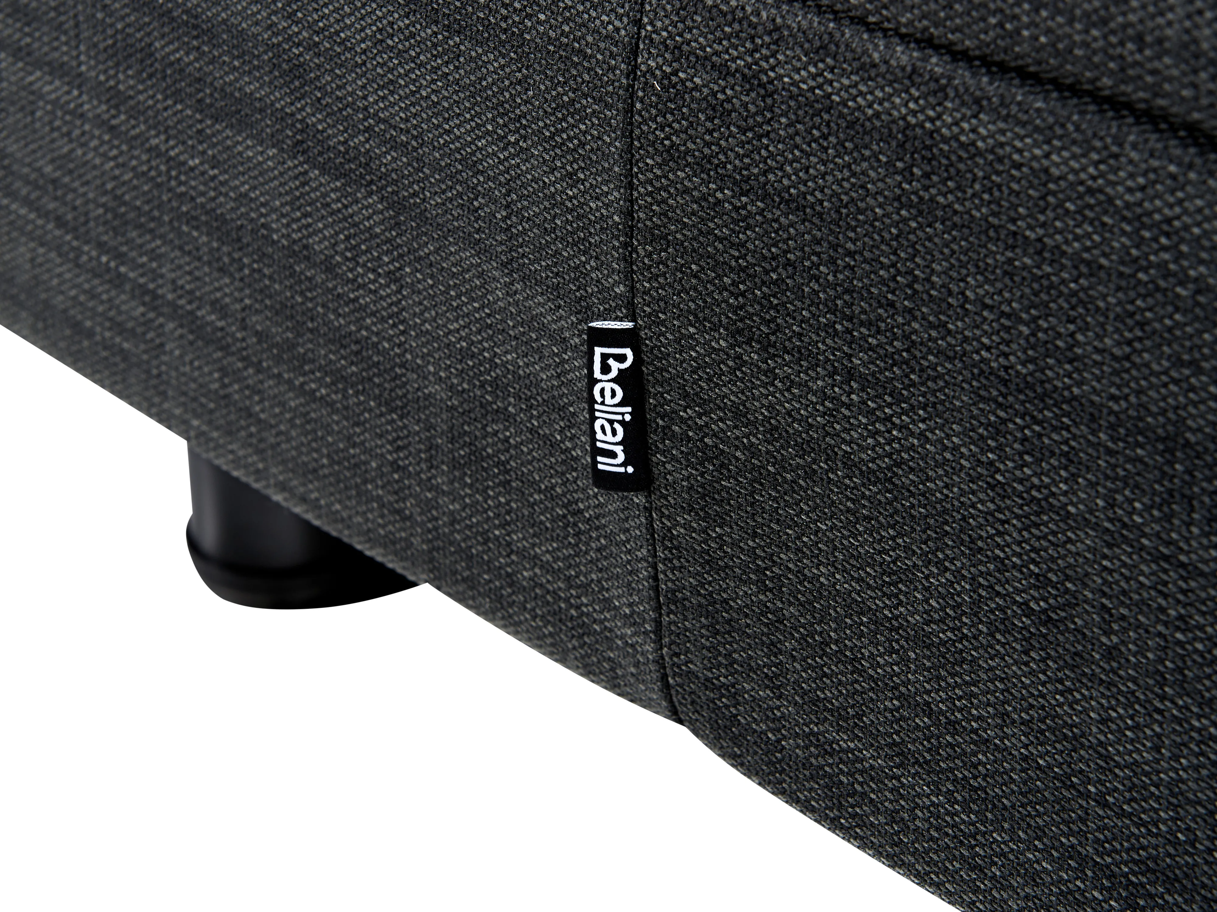 Verstelbaar bed zonder hoofdbord Stof DUKE 180 x 200 cm Donkergrijs