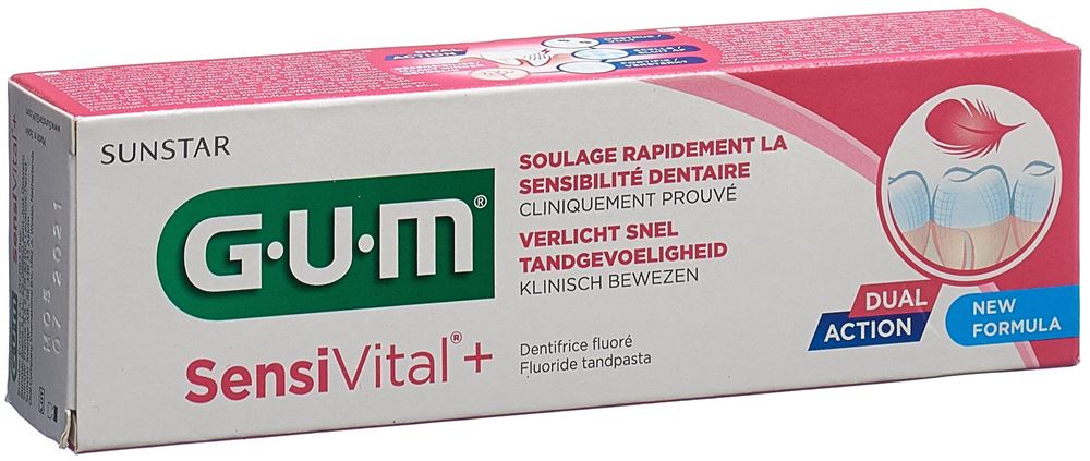 GUM SensiVital  Zahnpasta Paste Tb 75 ml