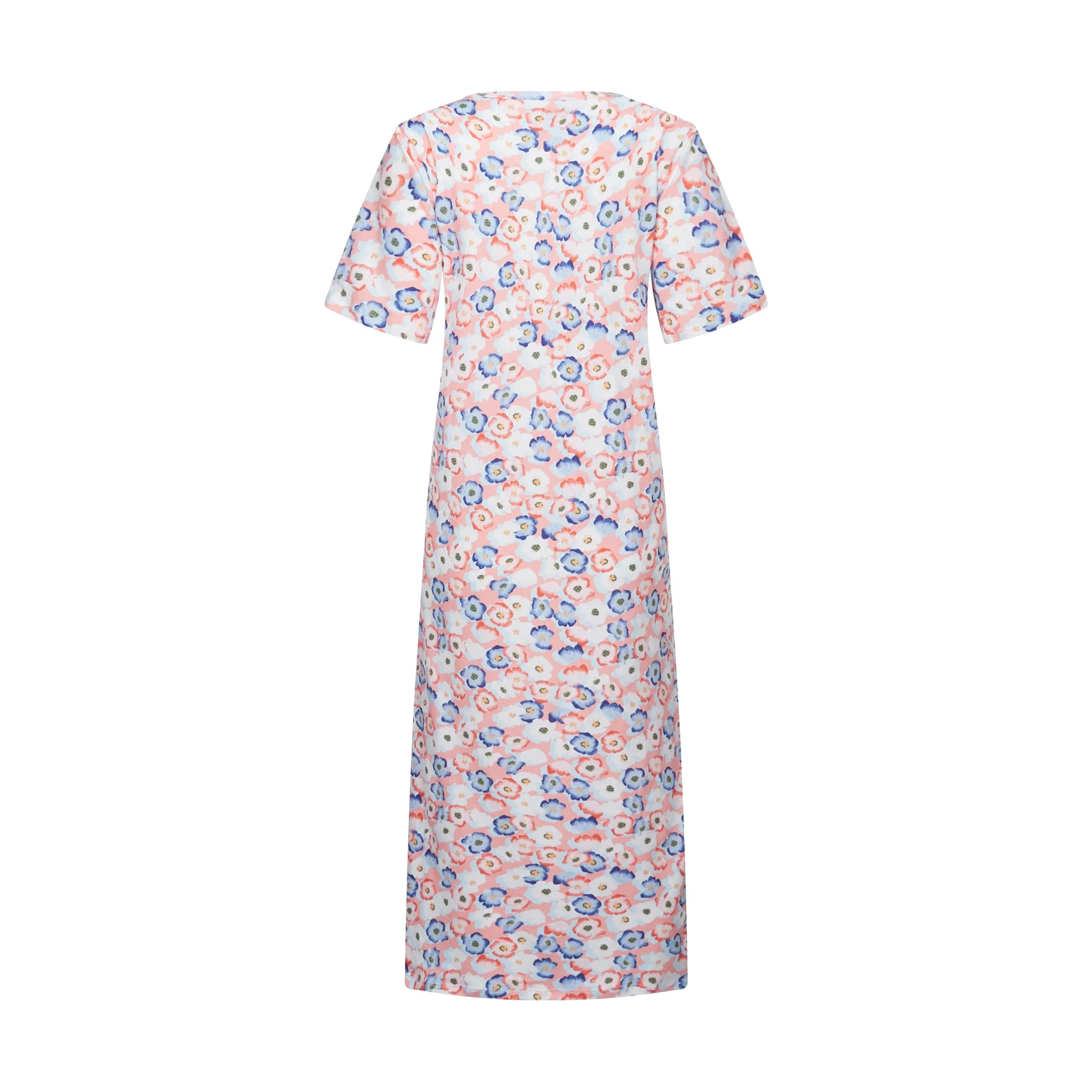 Liberte Alma-Tshirt-Dress peachy blue flower