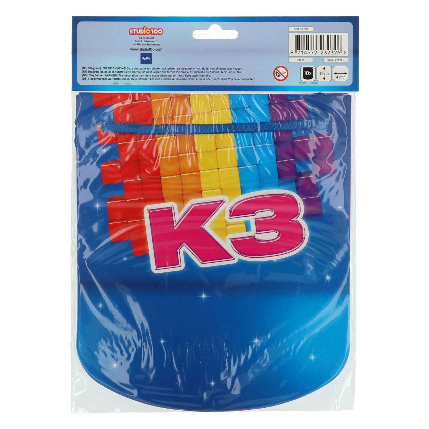 K3 Vlaggenlijn, 4mtr.