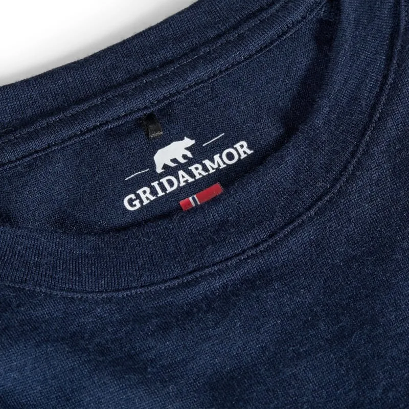 Gridarmor Viks Wool Undertøy Set Jr Navy Blazer