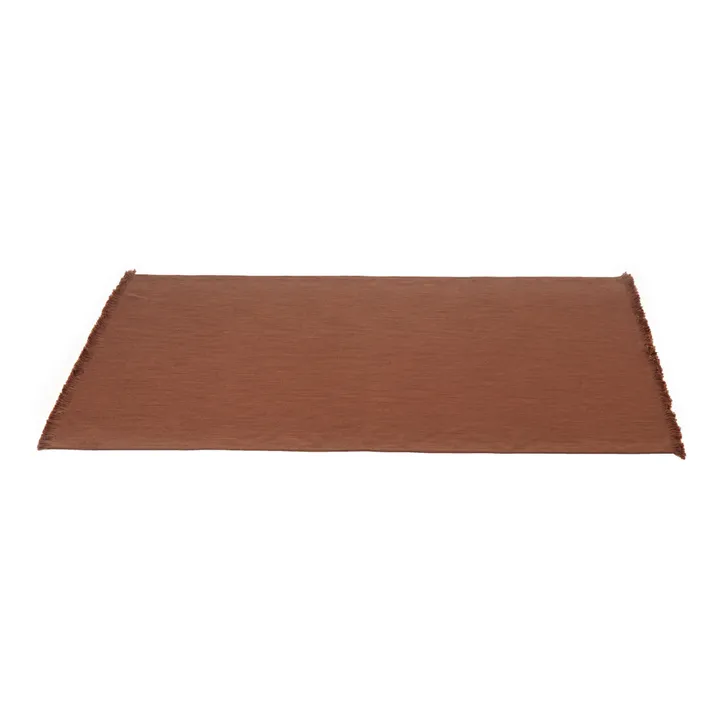 Libeco Tapis Jasper | Terracotta