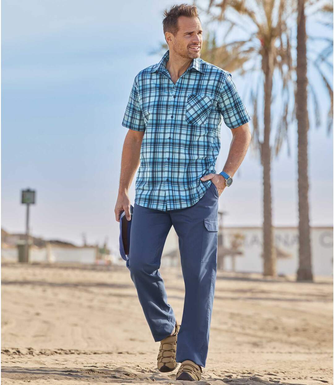 Pantalon Cargo Toile Détente