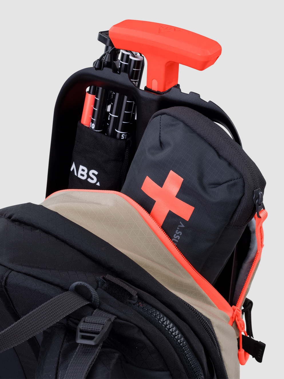 ABS Vario Set Easy.Tech 10L Avalanche Backpack sand stone
