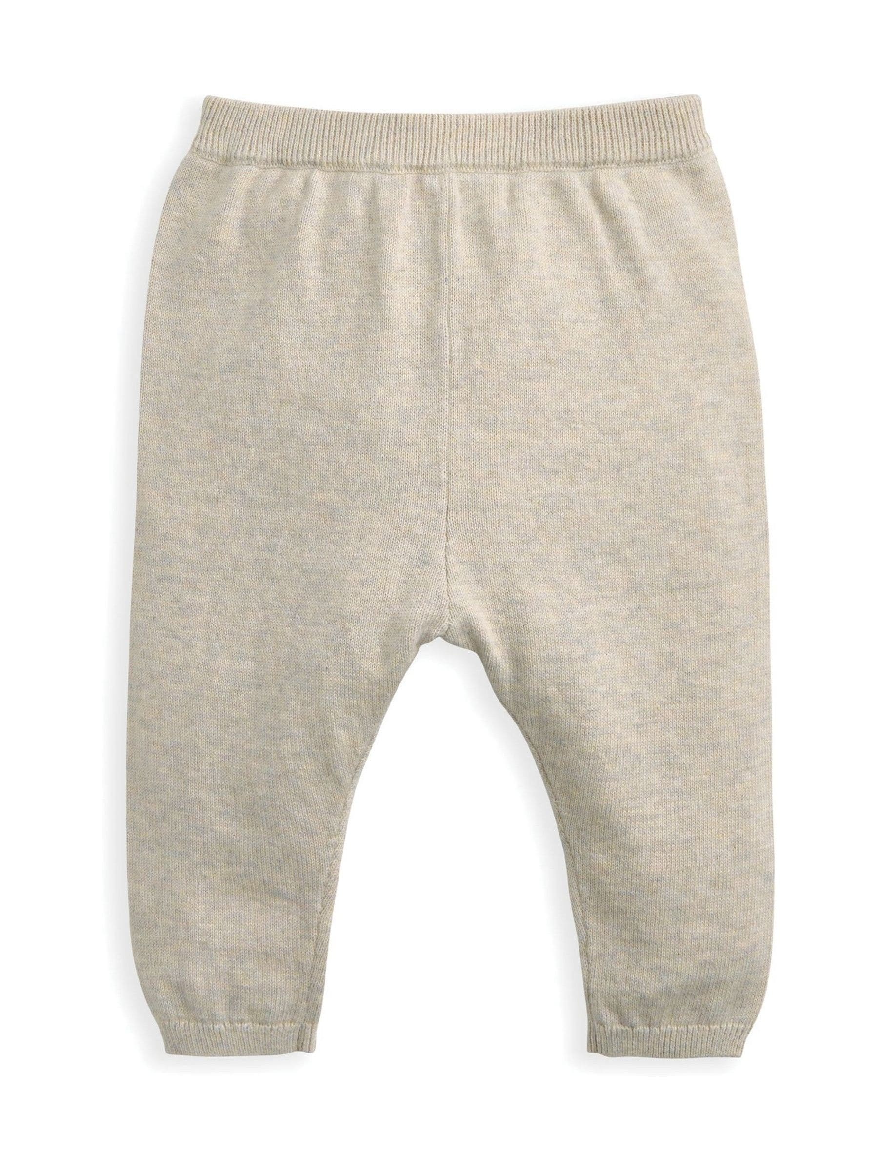 Mamas & Papas Knit Polo Bodysuit & Bottoms Set
