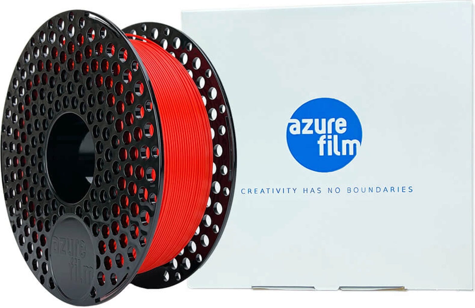 AzureFilm  ABS-P Rot, 1,75mm (1 kg)    Extrem schlagfest und wärmebeständig