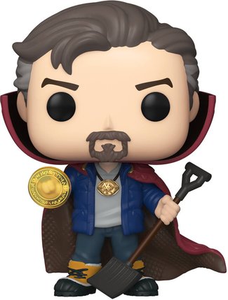 Figurine POP Bobble Docteur Strange Spider-Man No Way Home