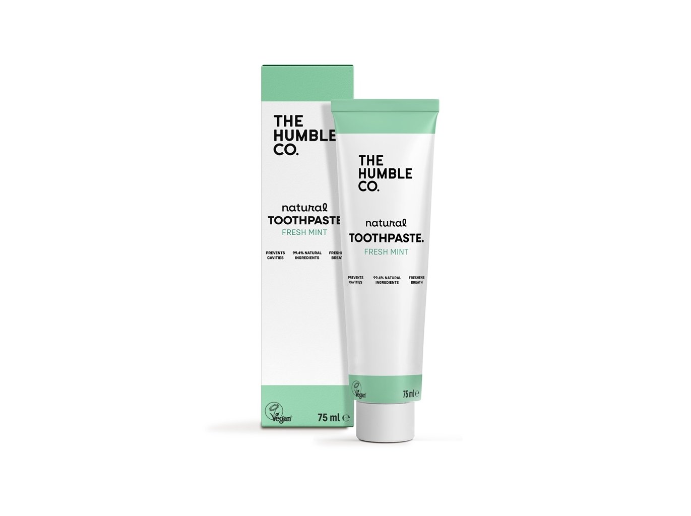 DENTÍFRICO THE HUMBLE CO NATURAL MENTA FRESCA 75ML