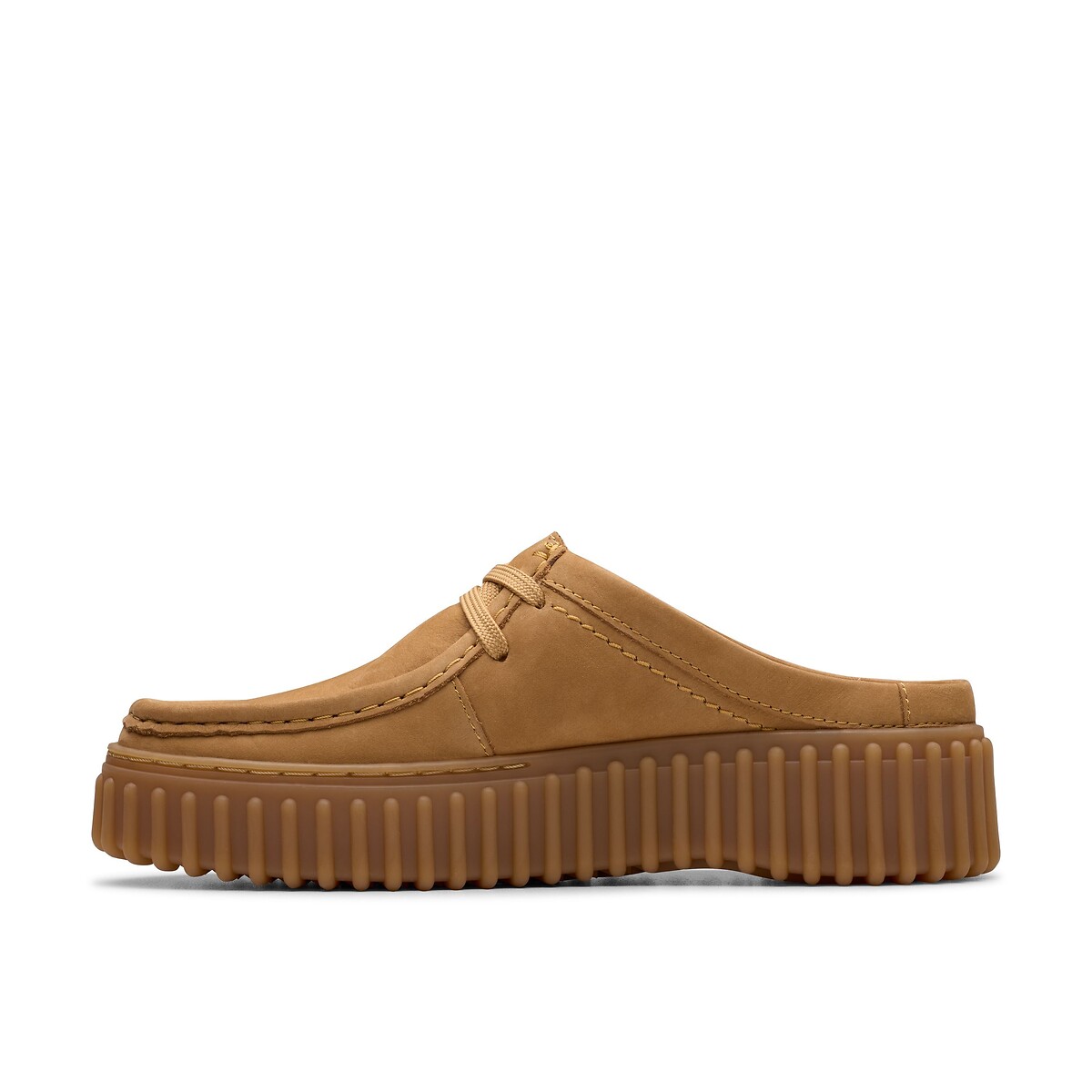 CLARKS<br>Mulas de camurça de couro Torhill