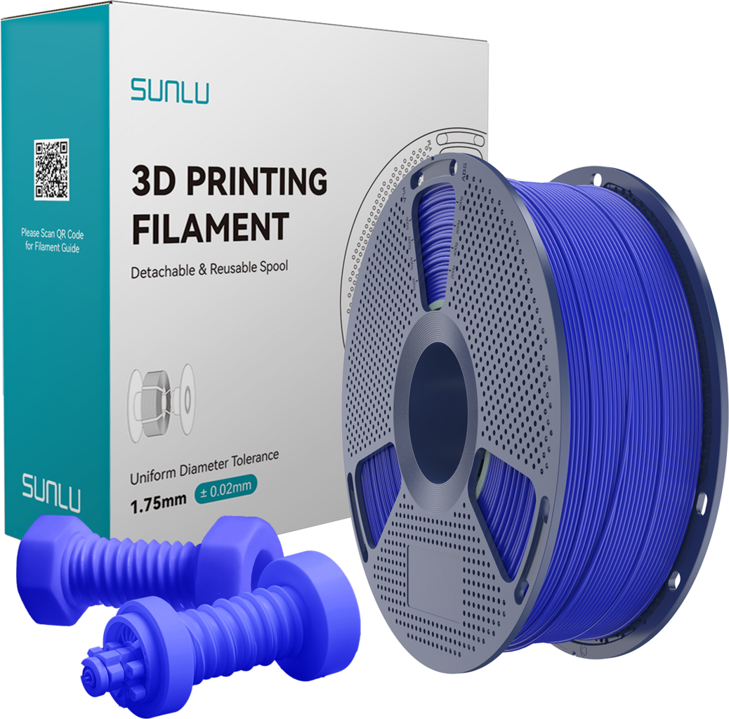 SUNLU  High-Speed ABS Klein Blue, 1,75 mm / 1000 g    ABS Filament für High Speed Druck mit bis zu 350 mm/s in Klein Blue