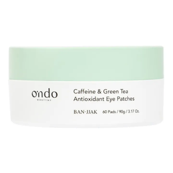 Ondo Beauty Patchs yeux antioxydant caféine et thé vert - 60 patchs