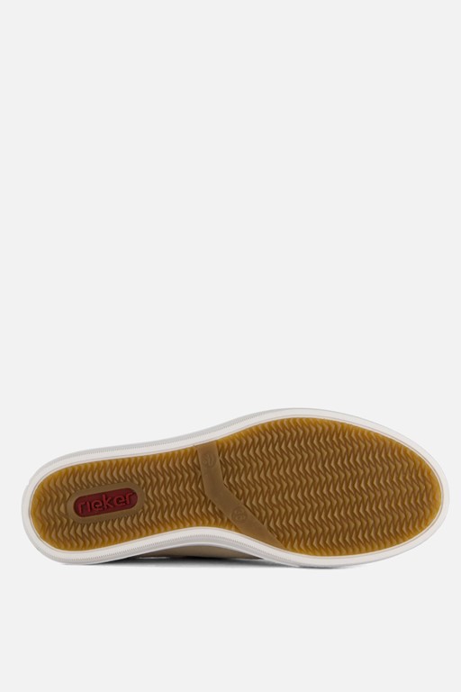 Rieker Sneakers beige Leer