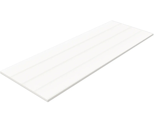 Shutter Snow wandtegel, wit 3D mat, 30x90 cm, gerectificeerd