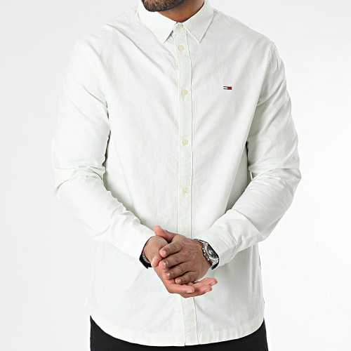 Chemise Manches Longues Classic Oxford 5408 Vert Clair