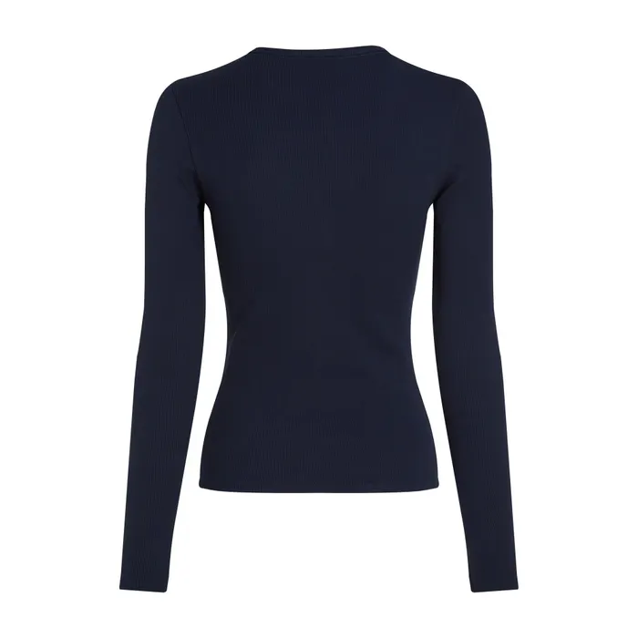 Tommy Hilfiger Slim Badge Longsleeve Shirt Dames