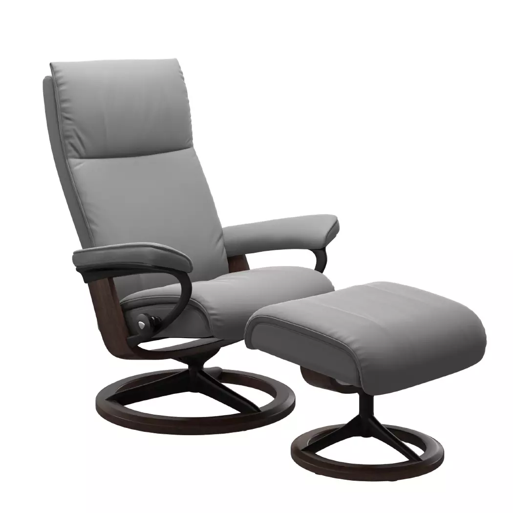 Sessel mit Hocker Aura Signature