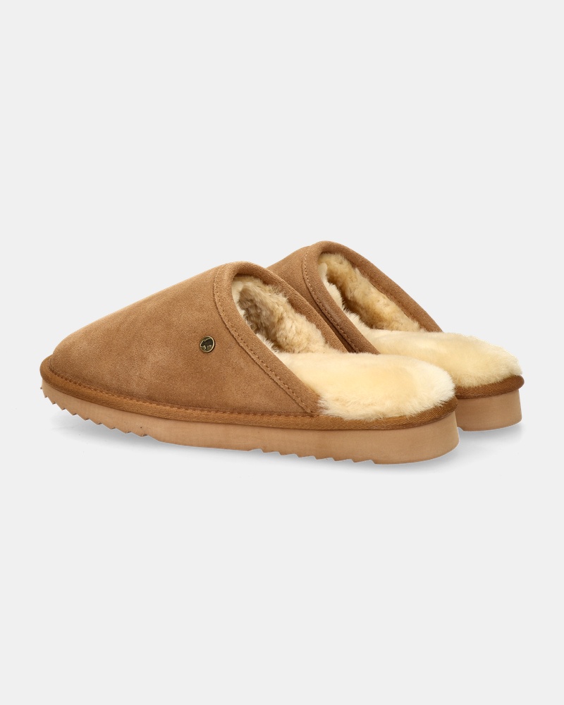 Warmbat Australia Classic Pantoffels  - cognac