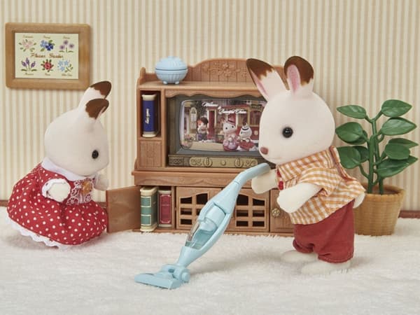 Sylvanian Families Vaskemaskin og støvsuger