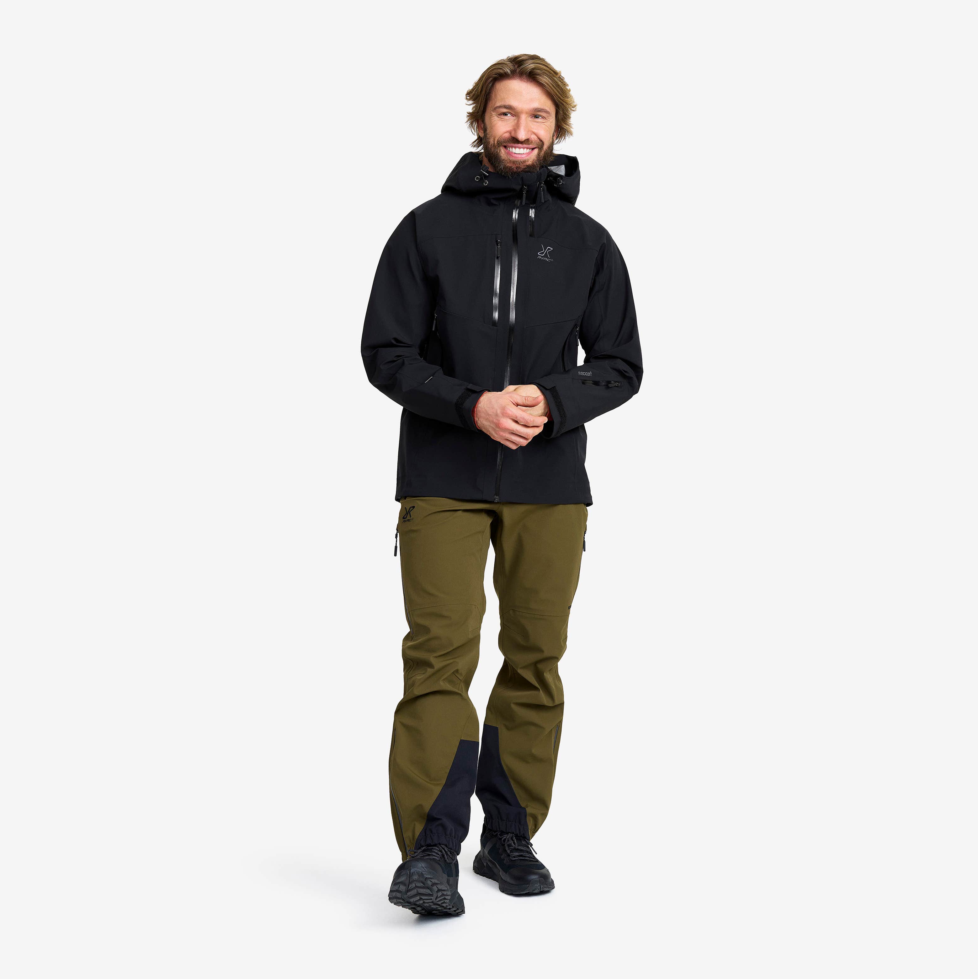 Cyclone 3L Shell Jacket Herre Black
