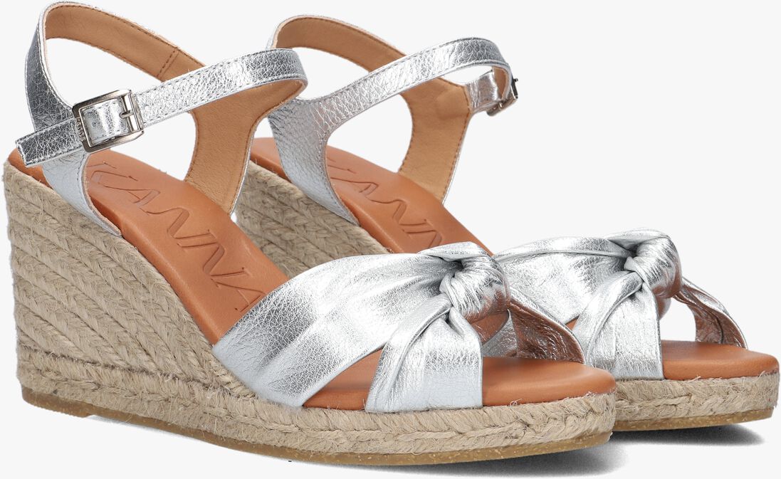 KANNA zilveren kanna espadrilles 23104