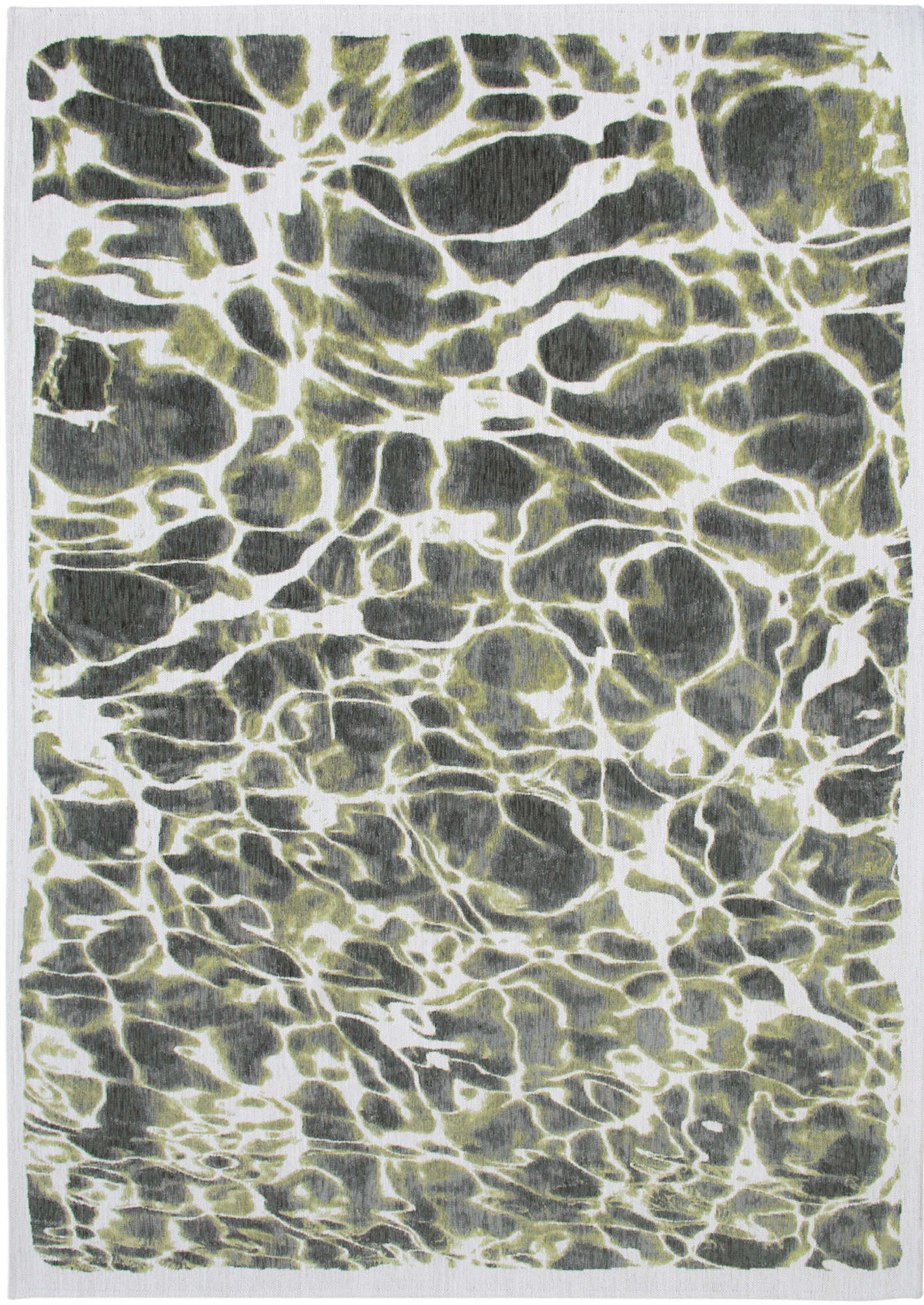 Ecorugs vloerkleed Swim groen 80x150 cm