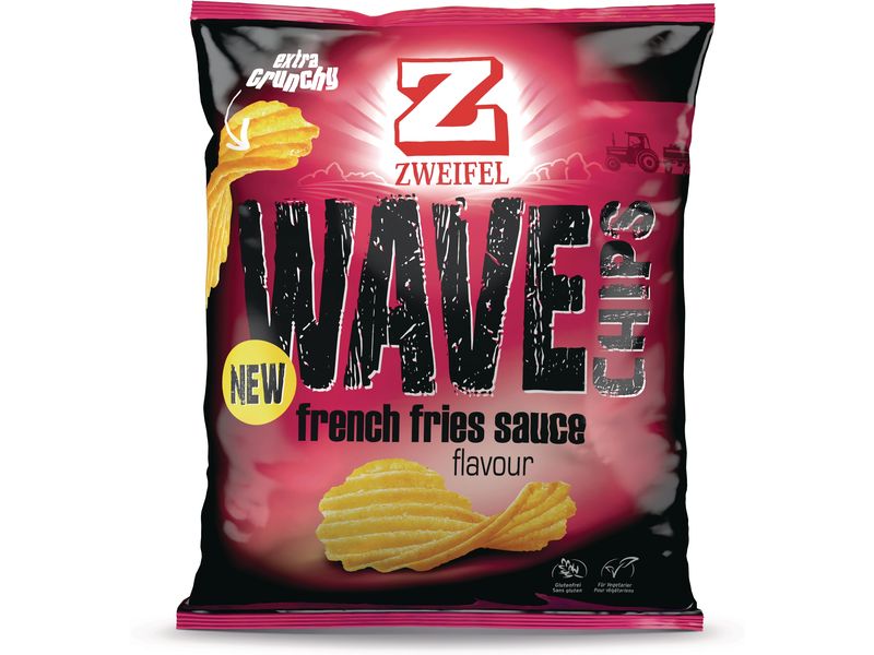 Zweifel Chips Wave French Fries Sauce 120 g Kartoffel Chips