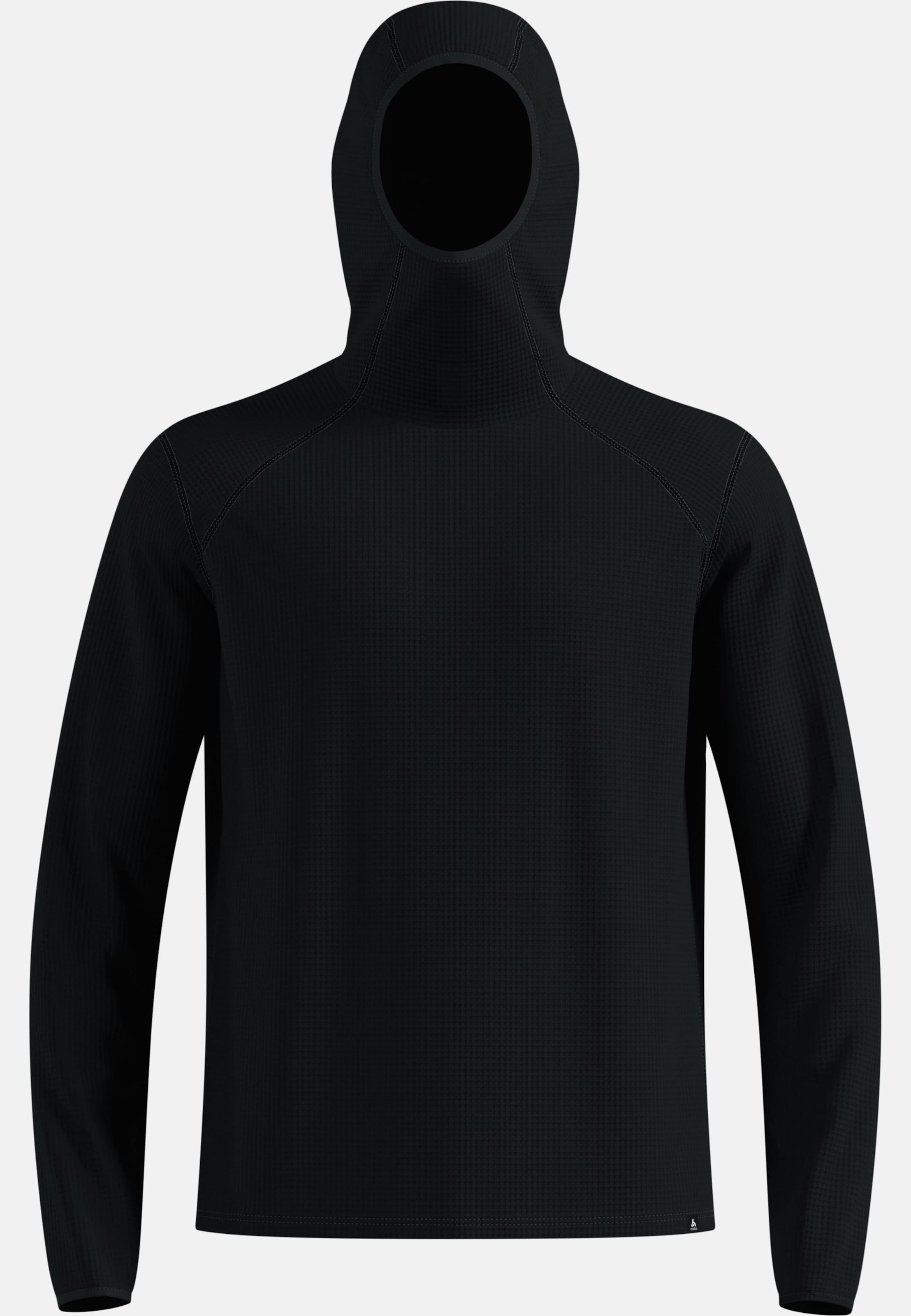 Cubic Multisport Mid Layer mit Kapuze in black